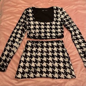 Houndstooth set
